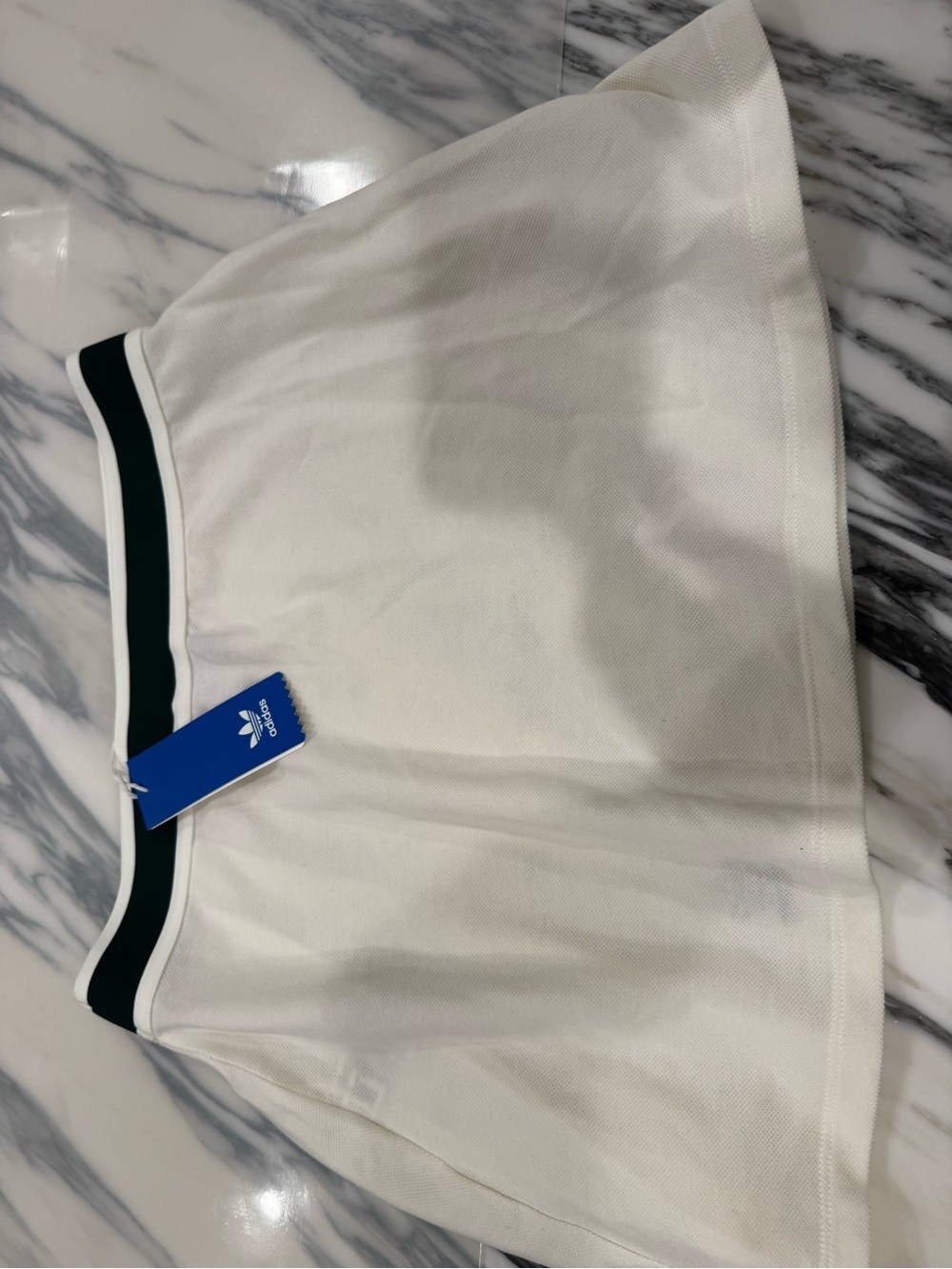 adidas Tennis Skirt with Tennis Cream Graphic Racquet Tee - Picture 9 of 10